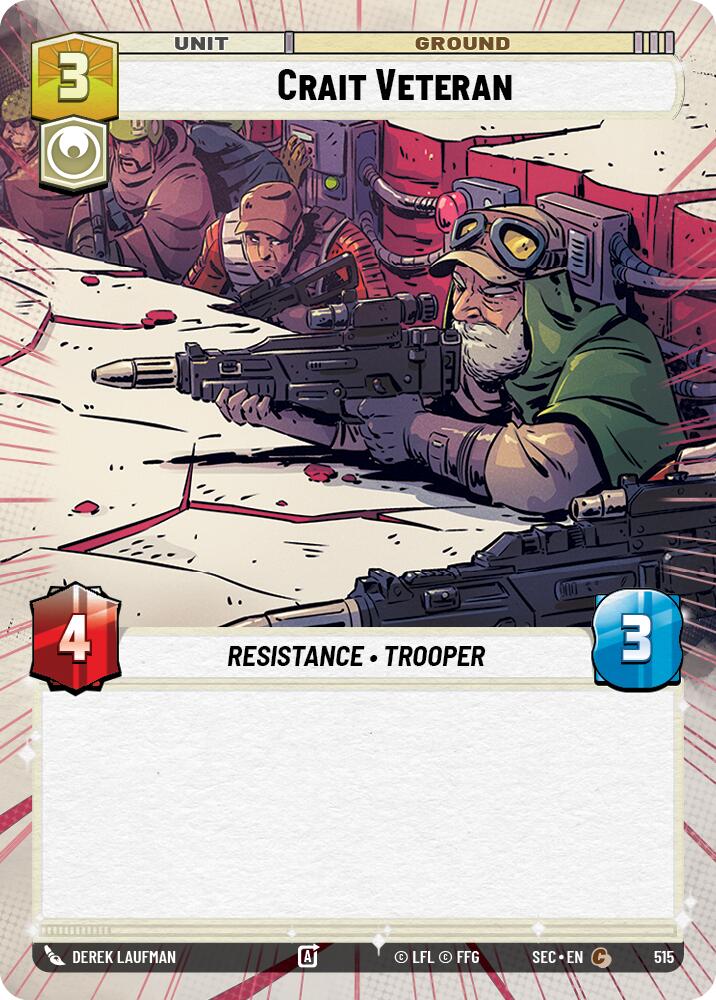 Crait Veteran (515) (Hyperspace) (515) [Secrets of Power] | Odin's Place