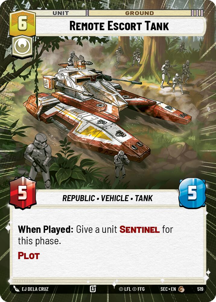 Remote Escort Tank (519) (Hyperspace) (519) [Secrets of Power] | Odin's Place