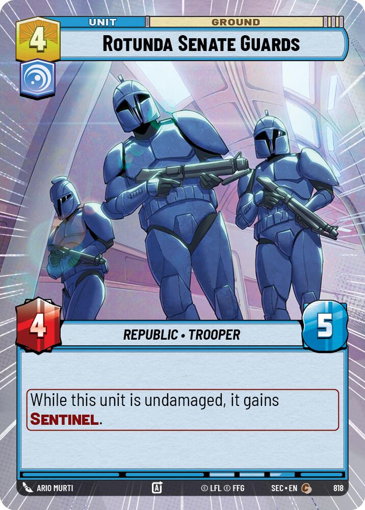 Rotunda Senate Guards (819) (Hyperspace Foil) (819) [Secrets of Power] | Odin's Place