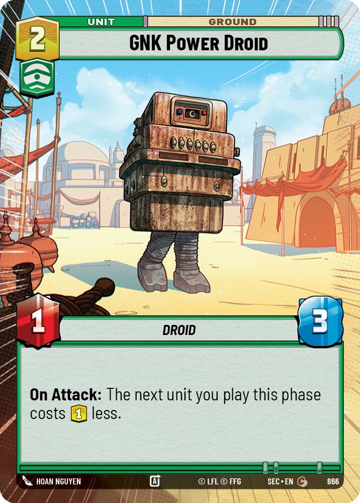 GNK Power Droid (866) (Hyperspace Foil) (866) [Secrets of Power] | Odin's Place