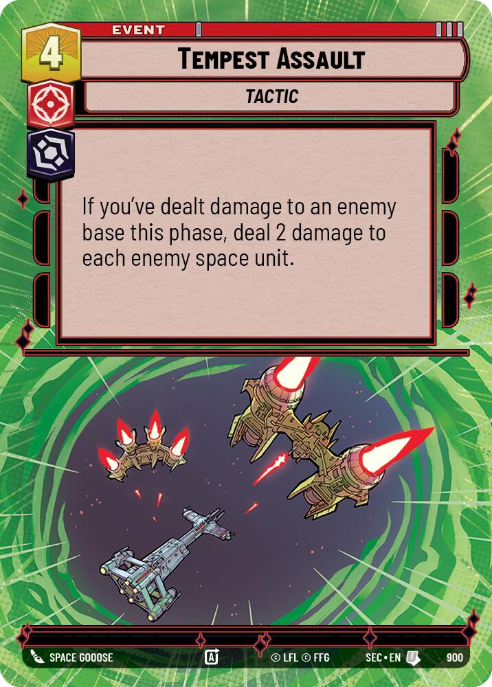 Tempest Assault (900) (Hyperspace Foil) (900) [Secrets of Power] | Odin's Place
