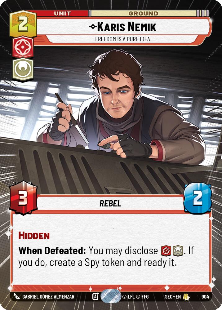 Karis Nemik - Freedom is a Pure Idea (Hyperspace Foil) (904) (904) [Secrets of Power] | Odin's Place