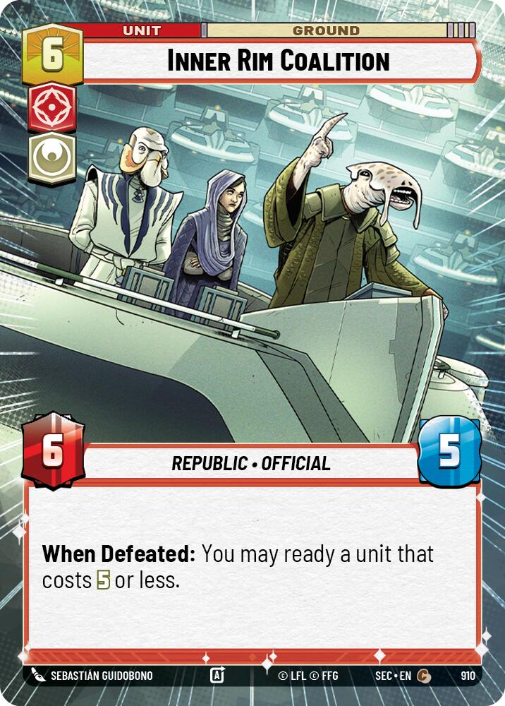 Inner Rim Coalition (910) (Hyperspace Foil) (910) [Secrets of Power] | Odin's Place