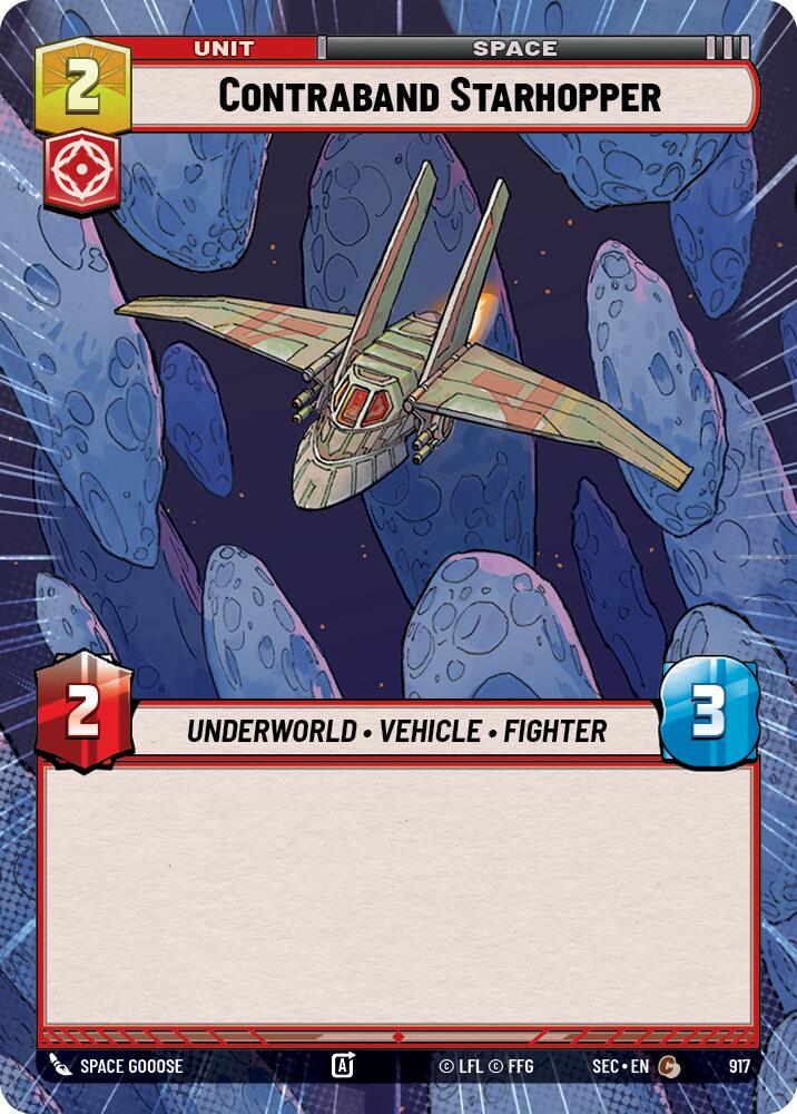 Contraband Starhopper (917) (Hyperspace Foil) (917) [Secrets of Power] | Odin's Place