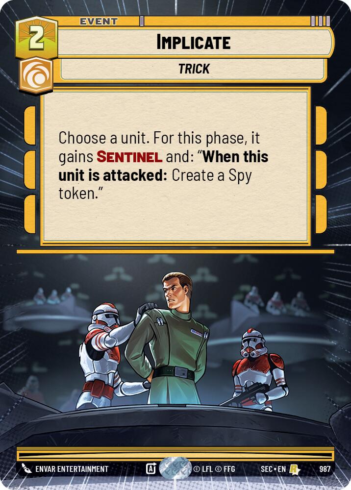 Implicate (987) (Hyperspace Foil) (987) [Secrets of Power] | Odin's Place