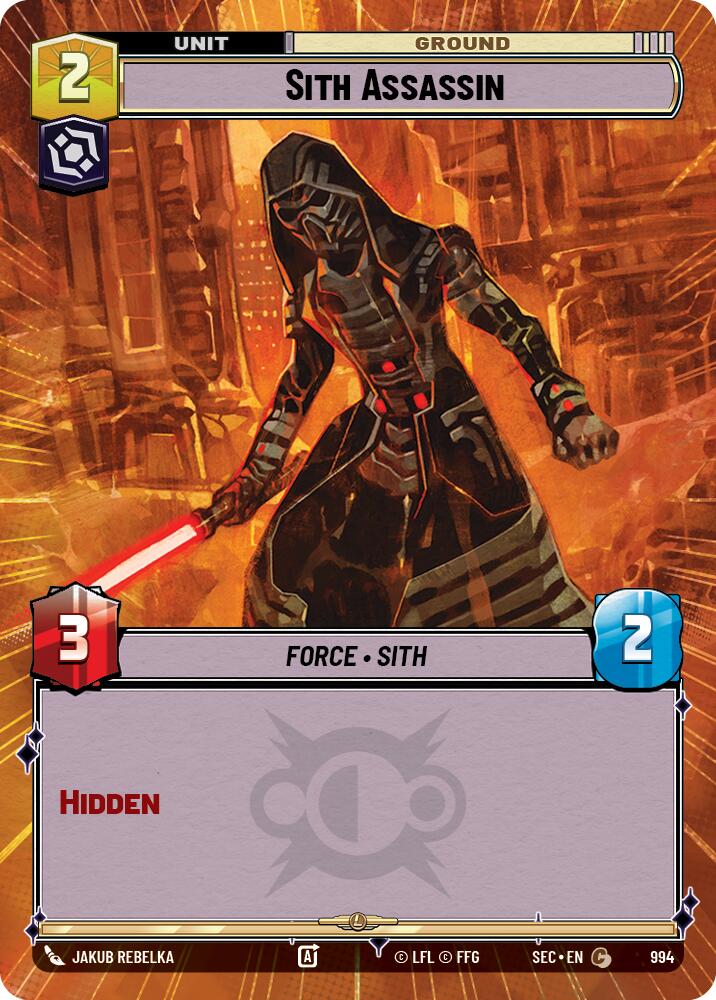 Sith Assassin (994) (Hyperspace Foil) (994) [Secrets of Power] | Odin's Place