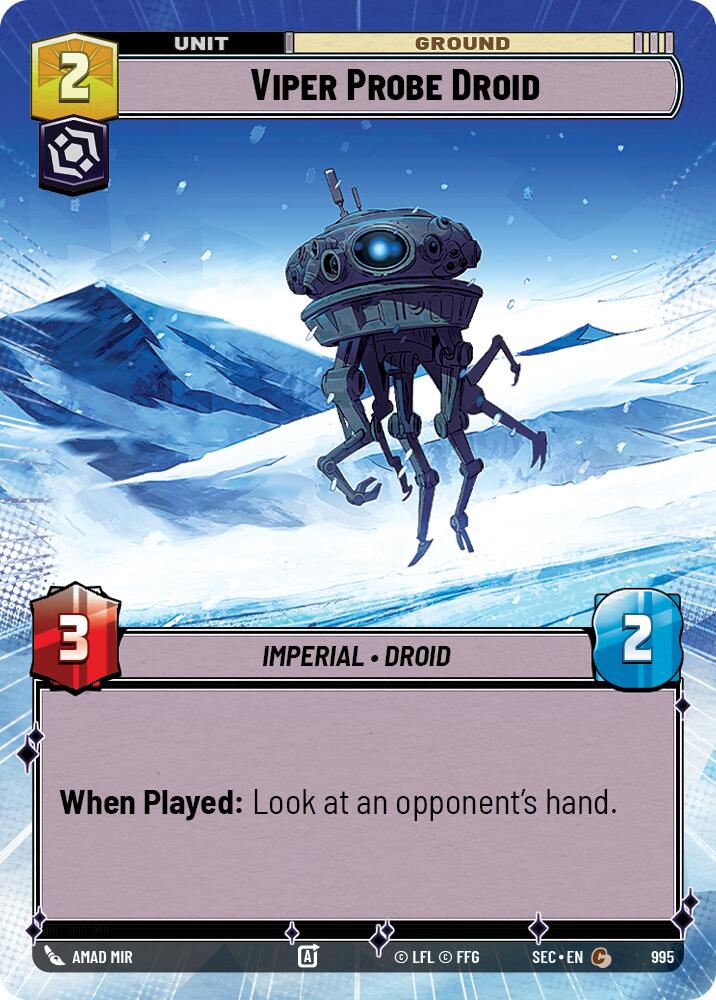 Viper Probe Droid (995) (Hyperspace Foil) (995) [Secrets of Power] | Odin's Place