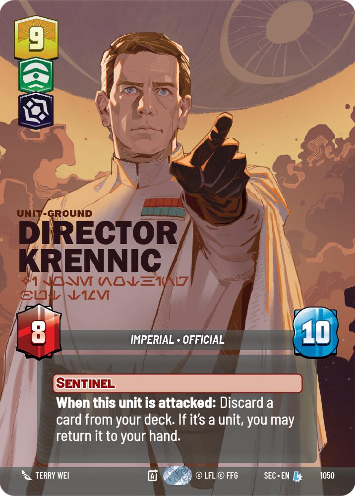 Director Krennic - I Lose Nothing But Time (Prestige) (1050) (1050) [Secrets of Power] | Odin's Place