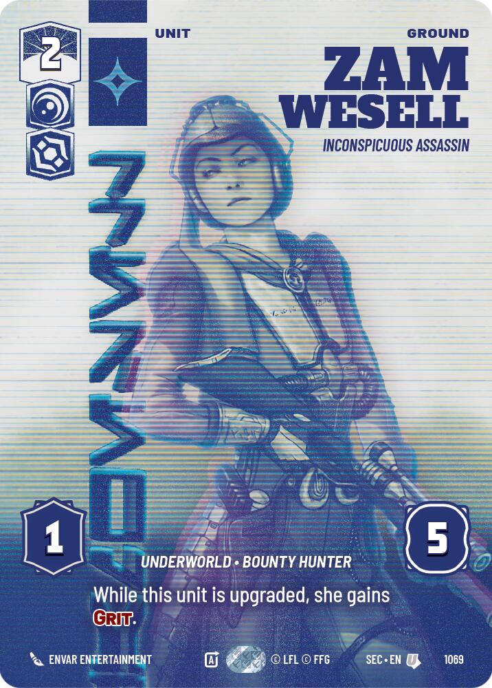 Zam Wesell - Inconspicuous Assassin (Prestige) (1069) (1069) [Secrets of Power] | Odin's Place