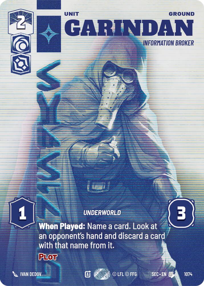 Garindan - Information Broker (Prestige) (1074) (1074) [Secrets of Power] | Odin's Place
