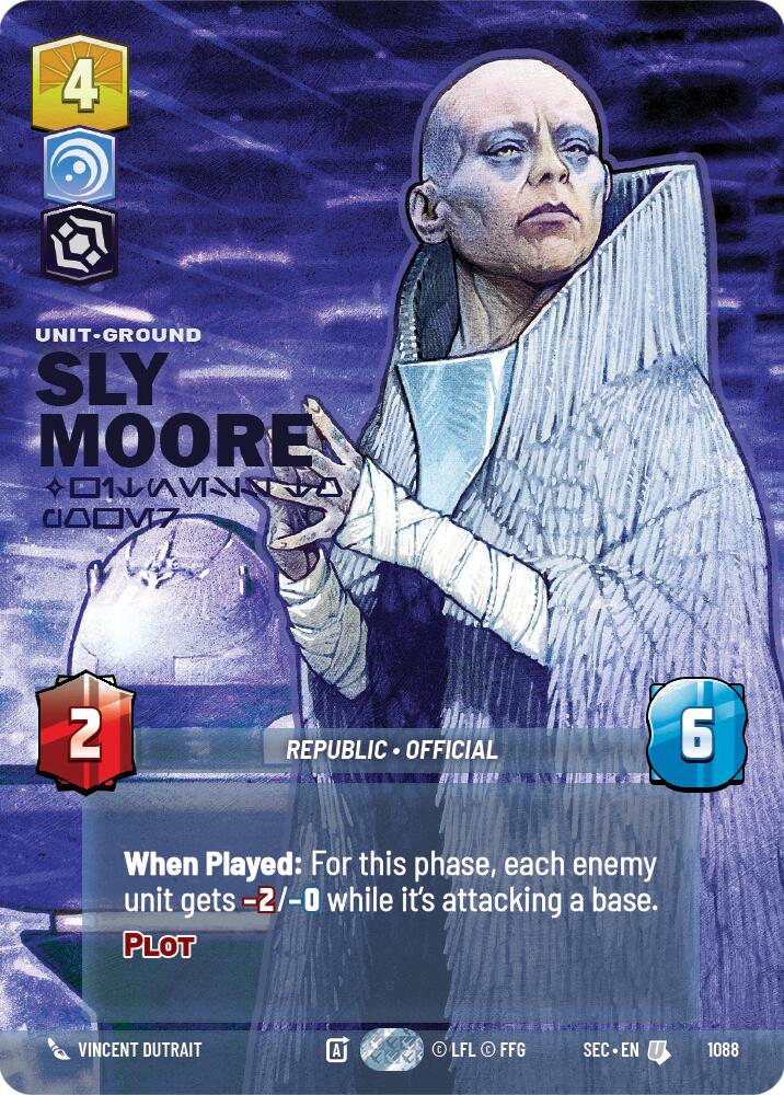 Sly Moore - Witness to Power (Prestige Foil) (1088) (1088) [Secrets of Power] | Odin's Place