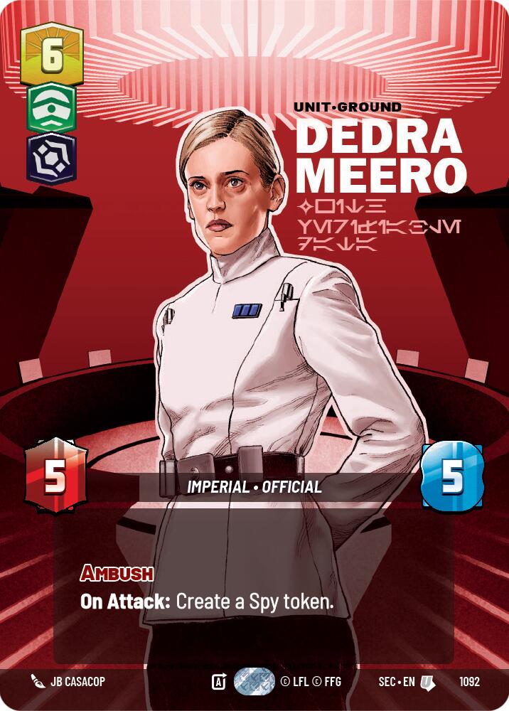Dedra Meero - With Verifiable Data (Prestige Foil) (1092) (1092) [Secrets of Power] | Odin's Place