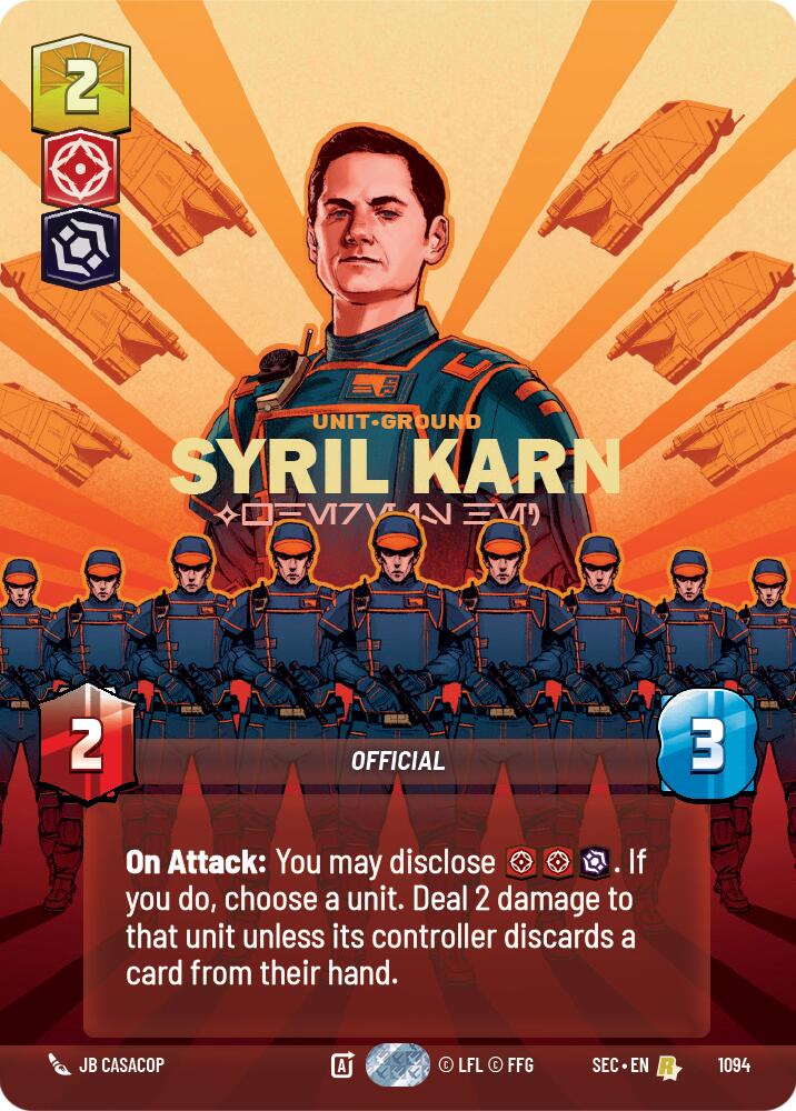 Syril Karn - Where Is He? (Prestige Foil) (1094) (1094) [Secrets of Power] | Odin's Place