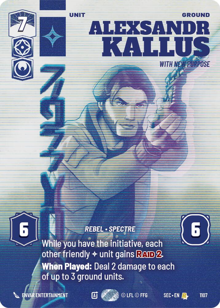 Alexsandr Kallus - With New Purpose (Prestige Foil) (1107) (1107) [Secrets of Power] | Odin's Place