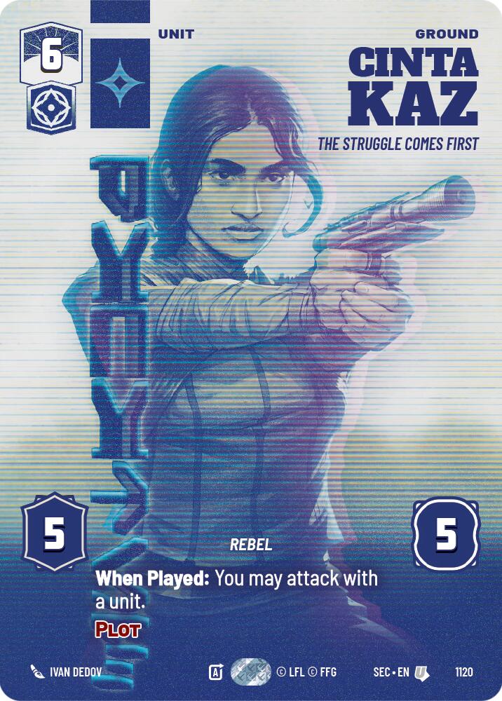 Cinta Kaz - The Struggle Comes First (Prestige Foil) (1120) (1120) [Secrets of Power] | Odin's Place