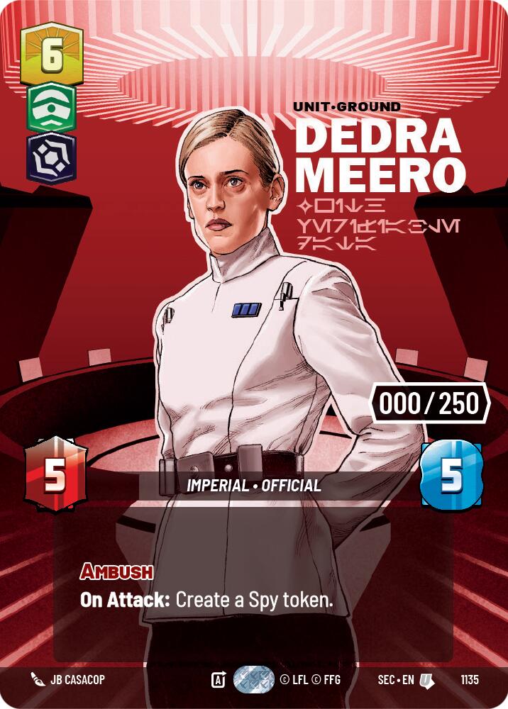 Dedra Meero - With Verifiable Data (Serialized) (1135) (1135) [Secrets of Power] | Odin's Place