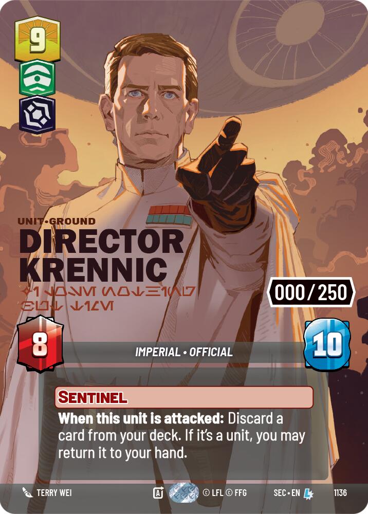 Director Krennic - I Lose Nothing But Time (Serialized) (1136) (1136) [Secrets of Power] | Odin's Place