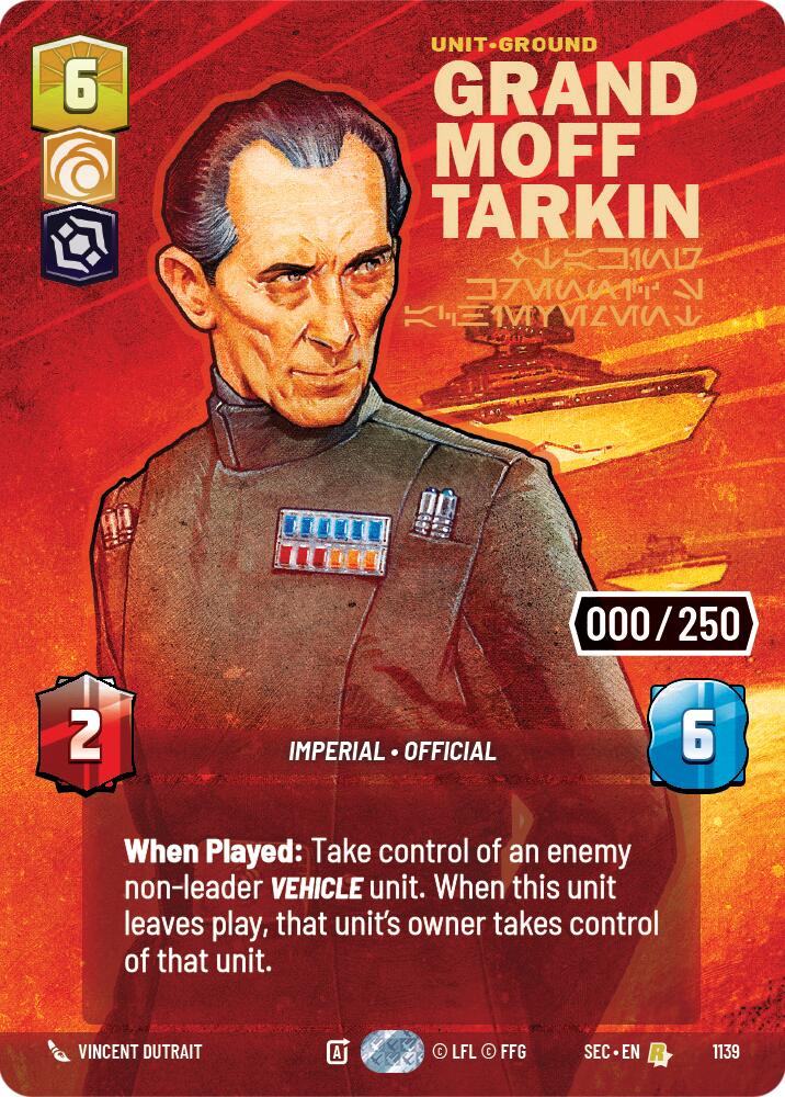 Grand Moff Tarkin - Taking Krennic's Achievement (Serialized) (1139) (1139) [Secrets of Power] | Odin's Place