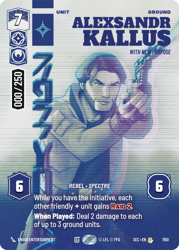 Alexsandr Kallus - With New Purpose (Serialized) (1150) (1150) [Secrets of Power] | Odin's Place