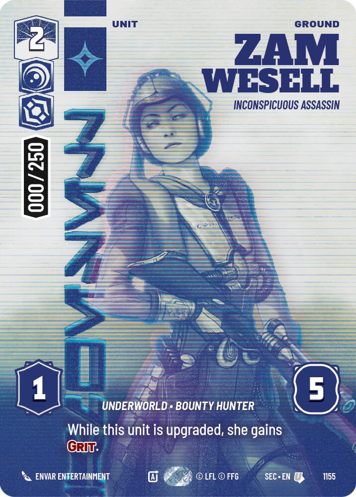 Zam Wesell - Inconspicuous Assassin (Serialized) (1155) (1155) [Secrets of Power] | Odin's Place