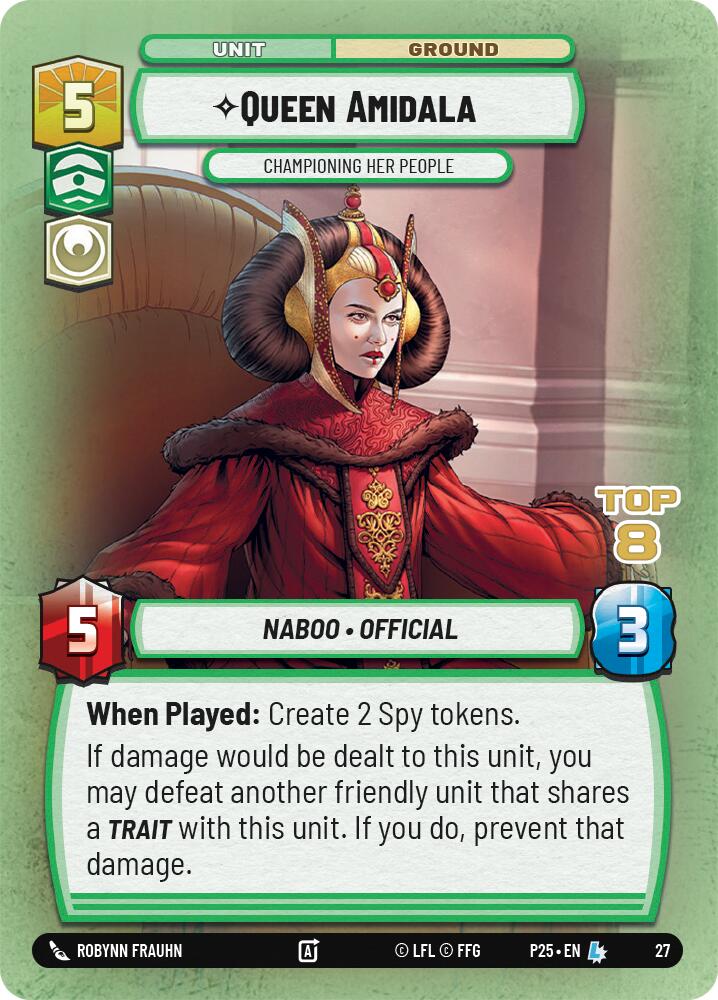 Queen Amidala - Championing Her People (Top 8) (27) (27) [Secrets of Power: Weekly Play] | Odin's Place