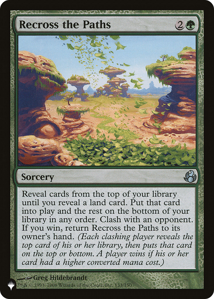 Recross the Paths [The List] | Odin's Place