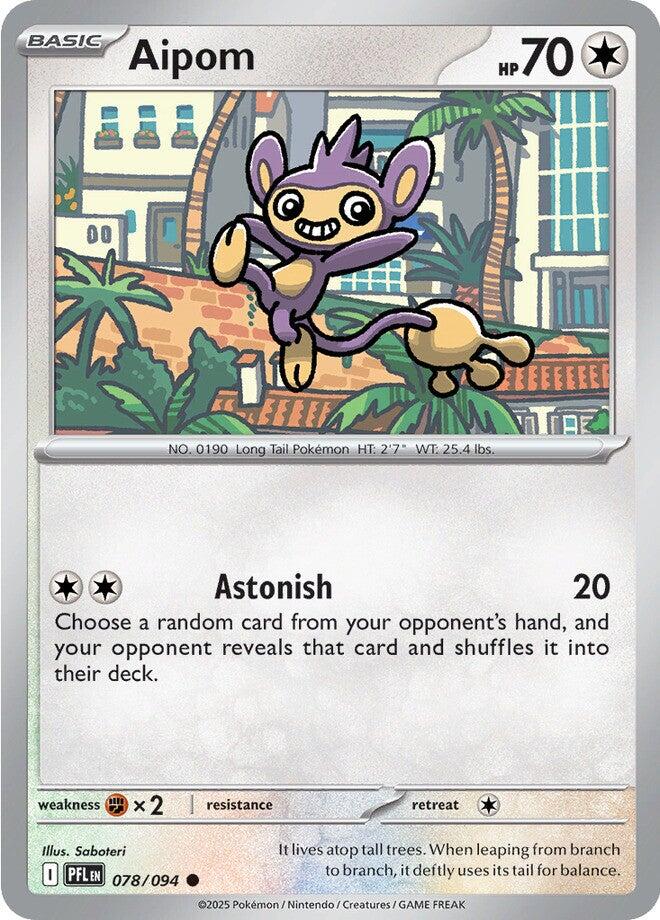 Aipom (078/094) [Mega Evolution: Phantasmal Flames] | Odin's Place