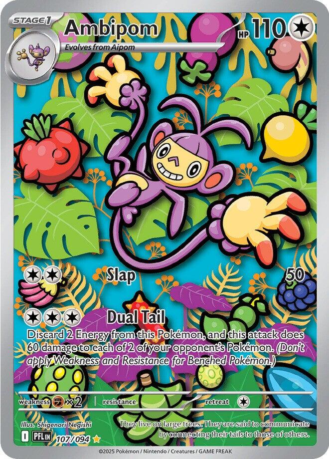 Ambipom (107/094) [Mega Evolution: Phantasmal Flames] | Odin's Place