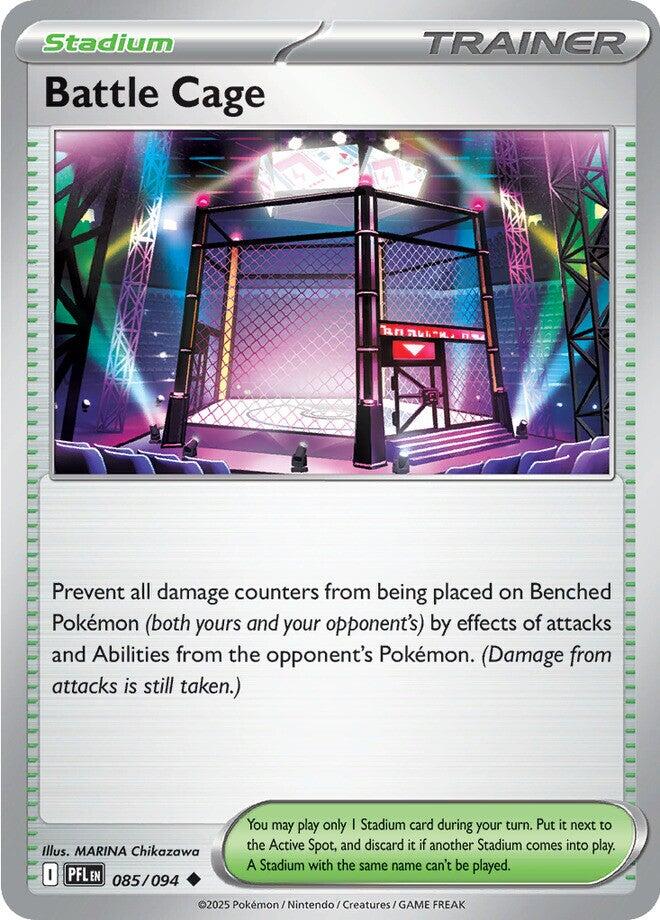 Battle Cage (085/094) [Mega Evolution: Phantasmal Flames] | Odin's Place