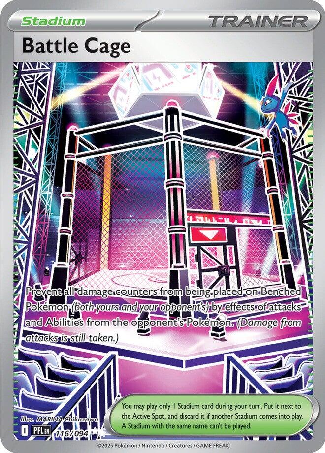 Battle Cage (116/094) [Mega Evolution: Phantasmal Flames] | Odin's Place