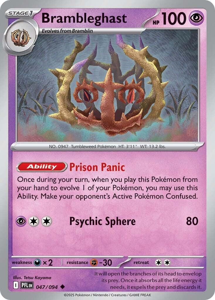 Brambleghast (047/094) [Mega Evolution: Phantasmal Flames] | Odin's Place