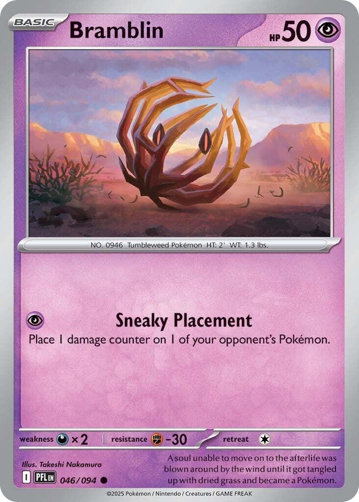 Bramblin (046/094) [Mega Evolution: Phantasmal Flames] | Odin's Place