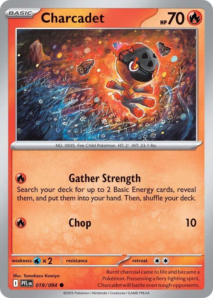 Charcadet (019/094) [Mega Evolution: Phantasmal Flames] | Odin's Place