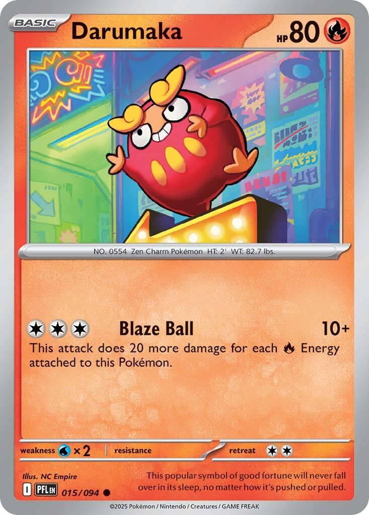 Darumaka (015/094) [Mega Evolution: Phantasmal Flames] | Odin's Place