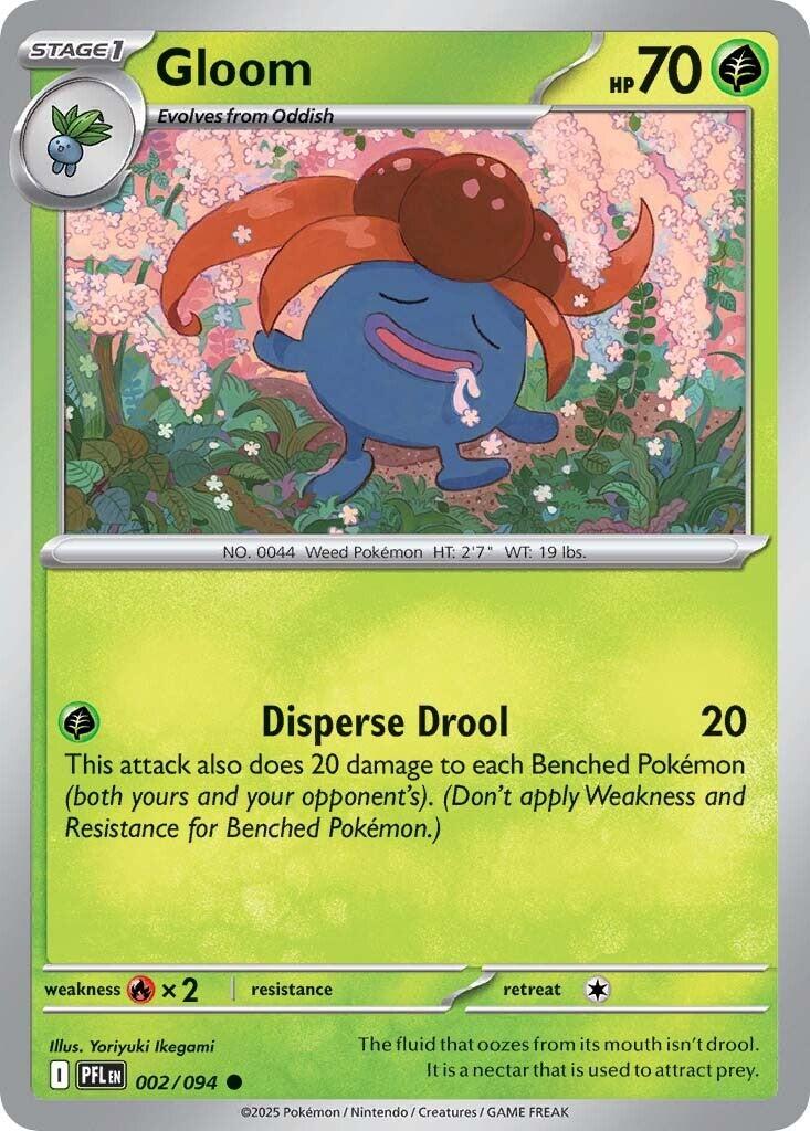 Gloom (002/094) [Mega Evolution: Phantasmal Flames] | Odin's Place