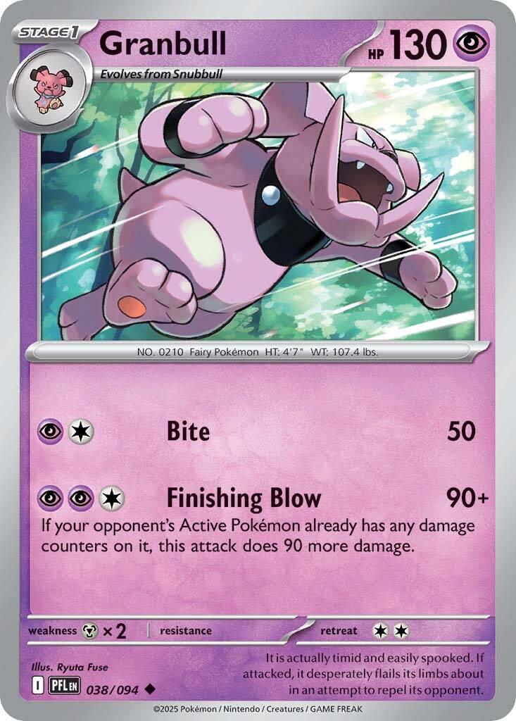 Granbull (038/094) [Mega Evolution: Phantasmal Flames] | Odin's Place