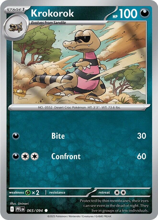 Krokorok (065/094) [Mega Evolution: Phantasmal Flames] | Odin's Place