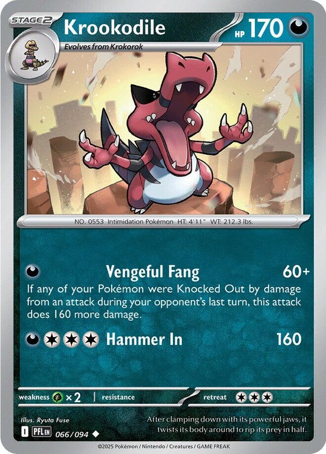 Krookodile (066/094) [Mega Evolution: Phantasmal Flames] | Odin's Place