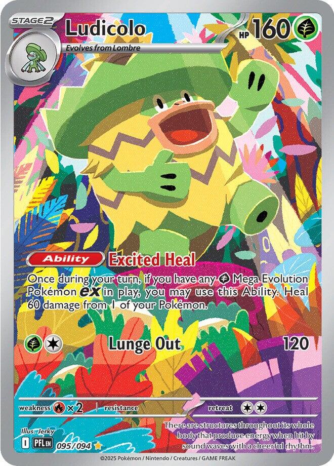 Ludicolo (095/094) [Mega Evolution: Phantasmal Flames] | Odin's Place