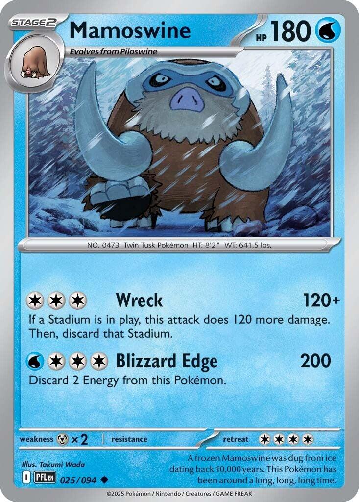 Mamoswine (025/094) [Mega Evolution: Phantasmal Flames] | Odin's Place