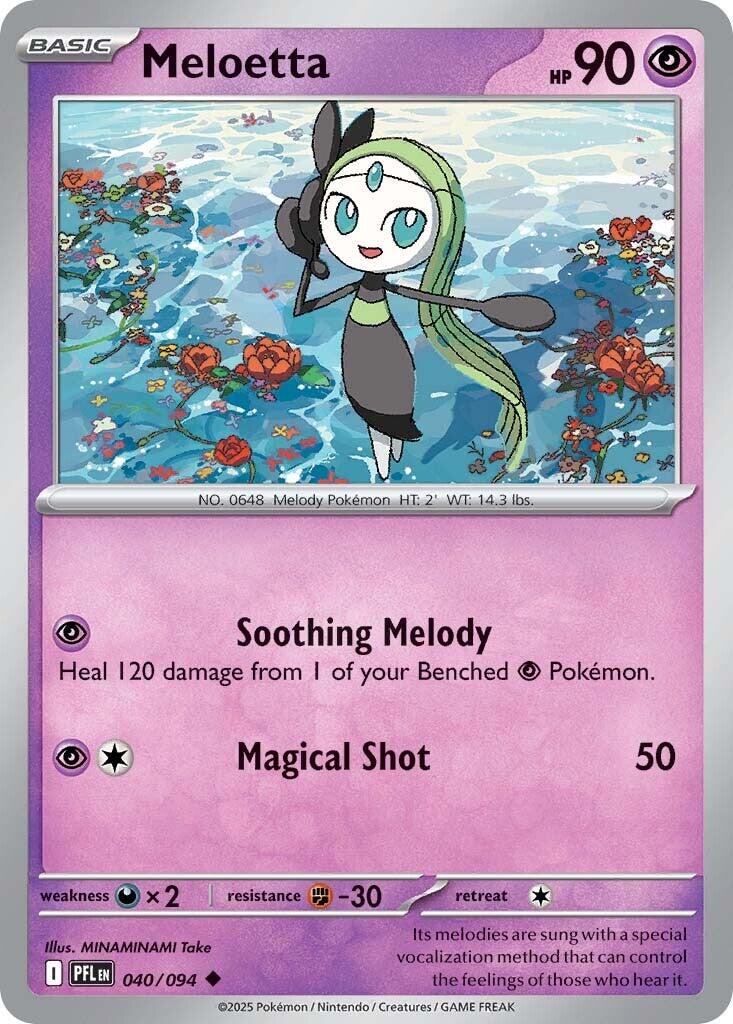 Meloetta (040/094) [Mega Evolution: Phantasmal Flames] | Odin's Place