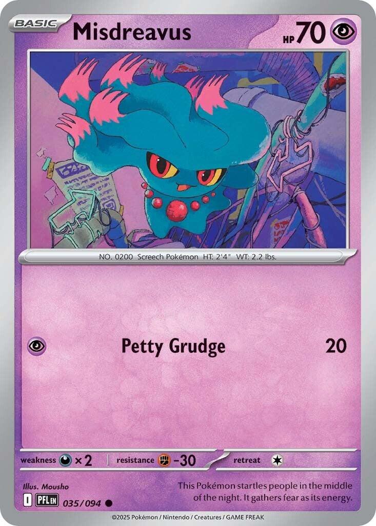 Misdreavus (035/094) [Mega Evolution: Phantasmal Flames] | Odin's Place