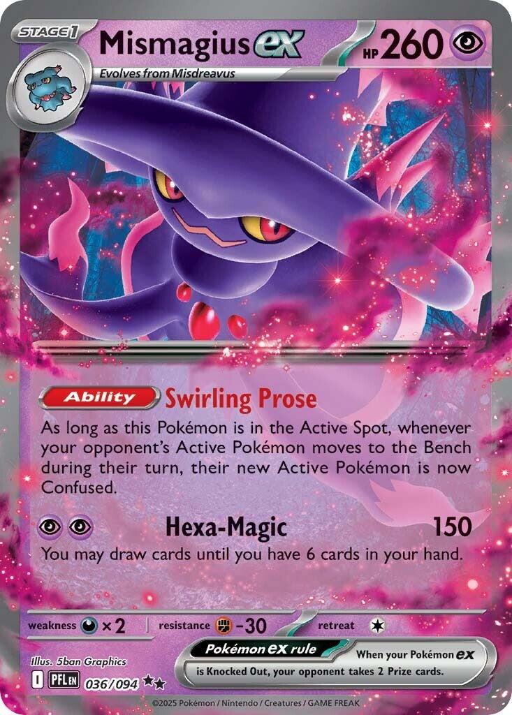 Mismagius ex (036/094) [Mega Evolution: Phantasmal Flames] | Odin's Place