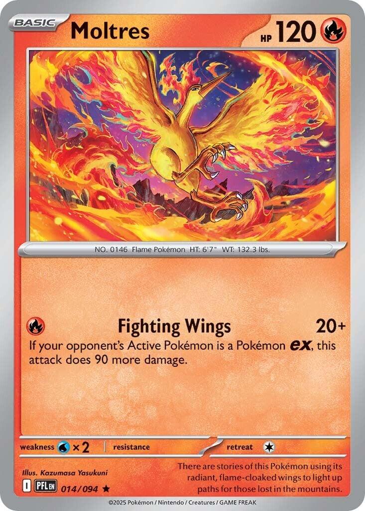 Moltres (014/094) [Mega Evolution: Phantasmal Flames] | Odin's Place
