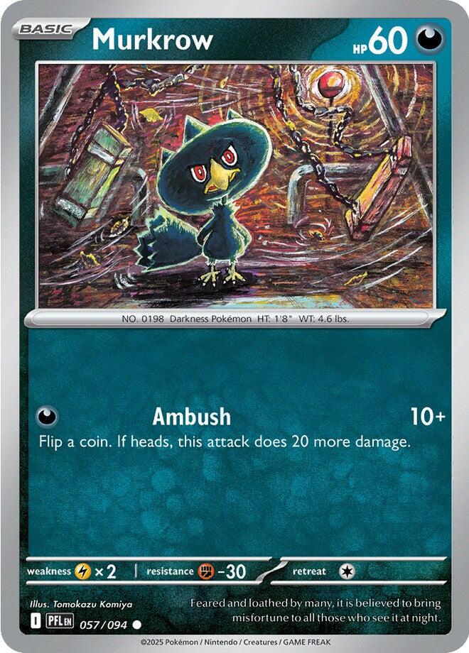 Murkrow (057/094) [Mega Evolution: Phantasmal Flames] | Odin's Place