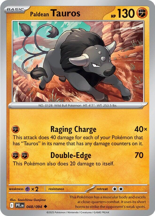 Paldean Tauros (048/094) [Mega Evolution: Phantasmal Flames] | Odin's Place