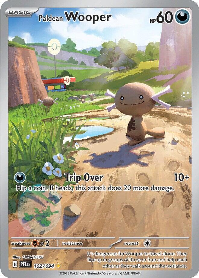 Paldean Wooper (102/094) [Mega Evolution: Phantasmal Flames] | Odin's Place