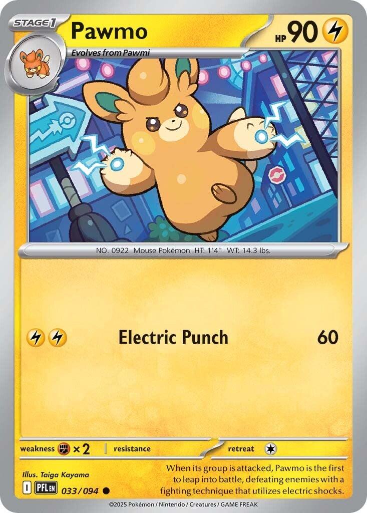 Pawmo (033/094) [Mega Evolution: Phantasmal Flames] | Odin's Place