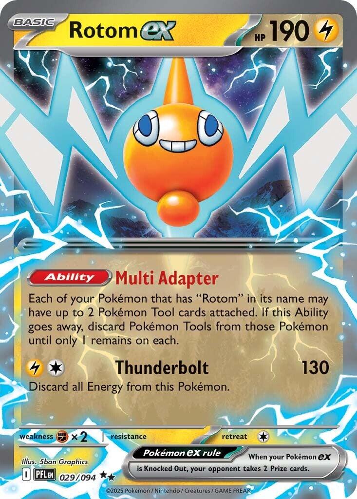 Rotom ex (029/094) [Mega Evolution: Phantasmal Flames] | Odin's Place