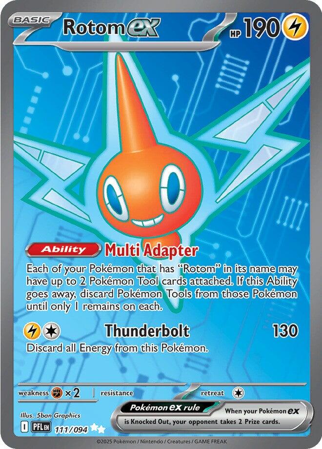 Rotom ex (111/094) [Mega Evolution: Phantasmal Flames] | Odin's Place